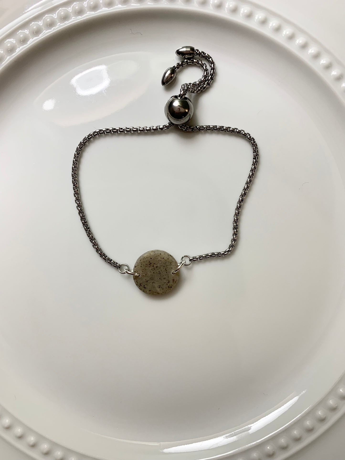 Granite Clay Bracelet