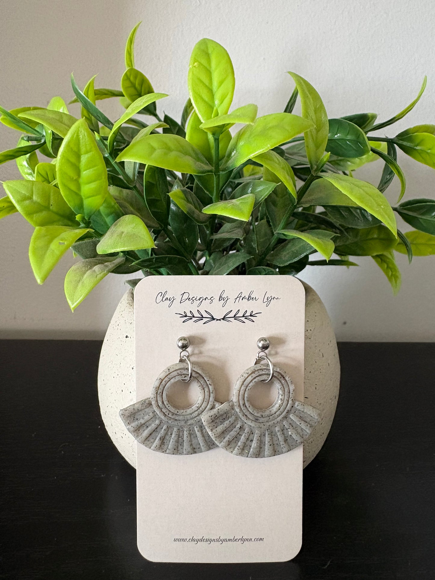 Faux Macrame Fan