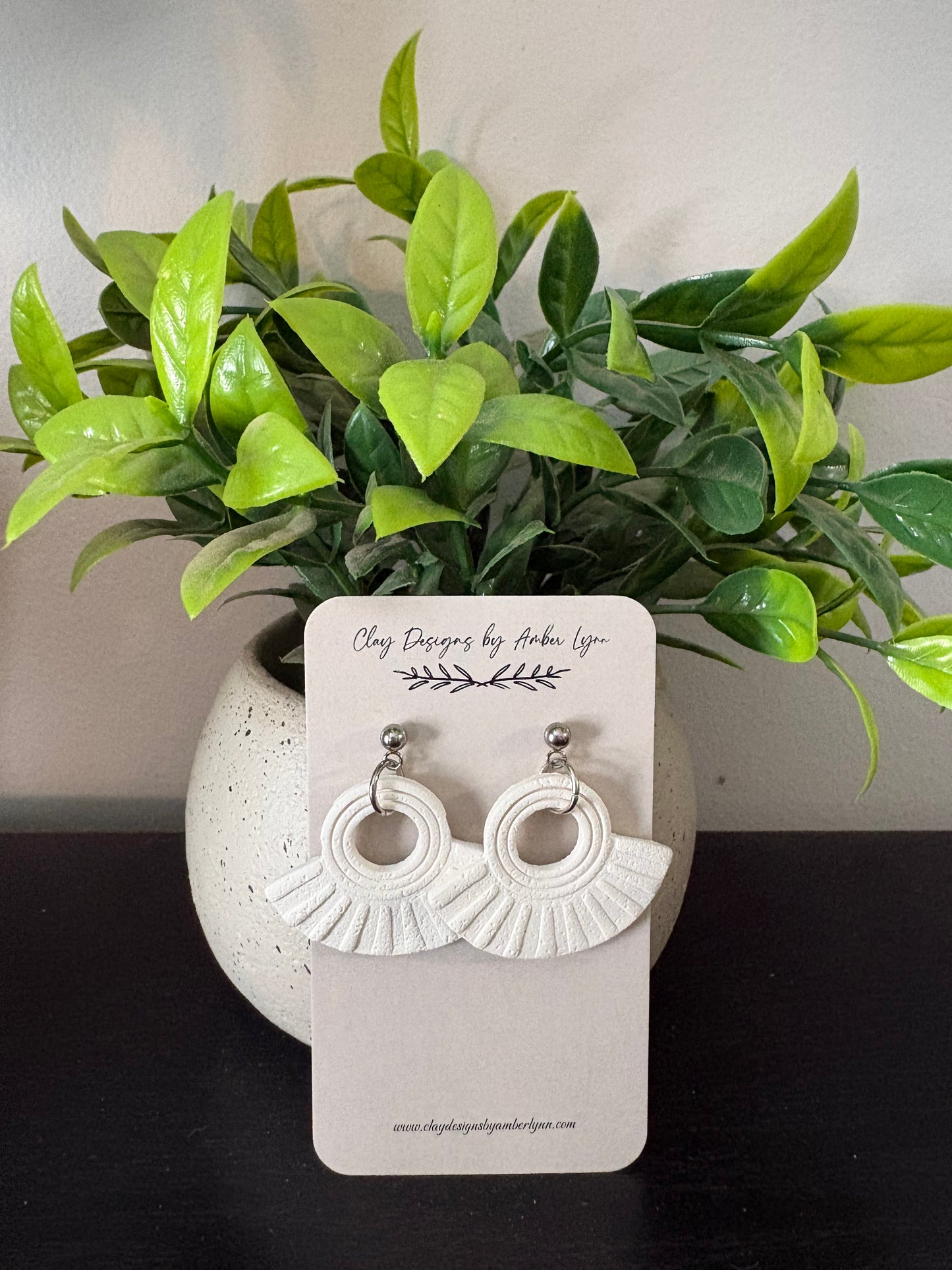 Faux Macrame Fan